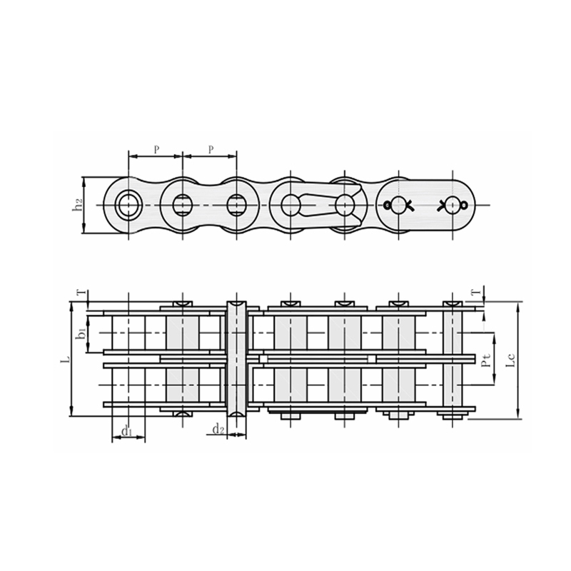 Catena di parcheggio per auto ad alta resistenza alla trazione
