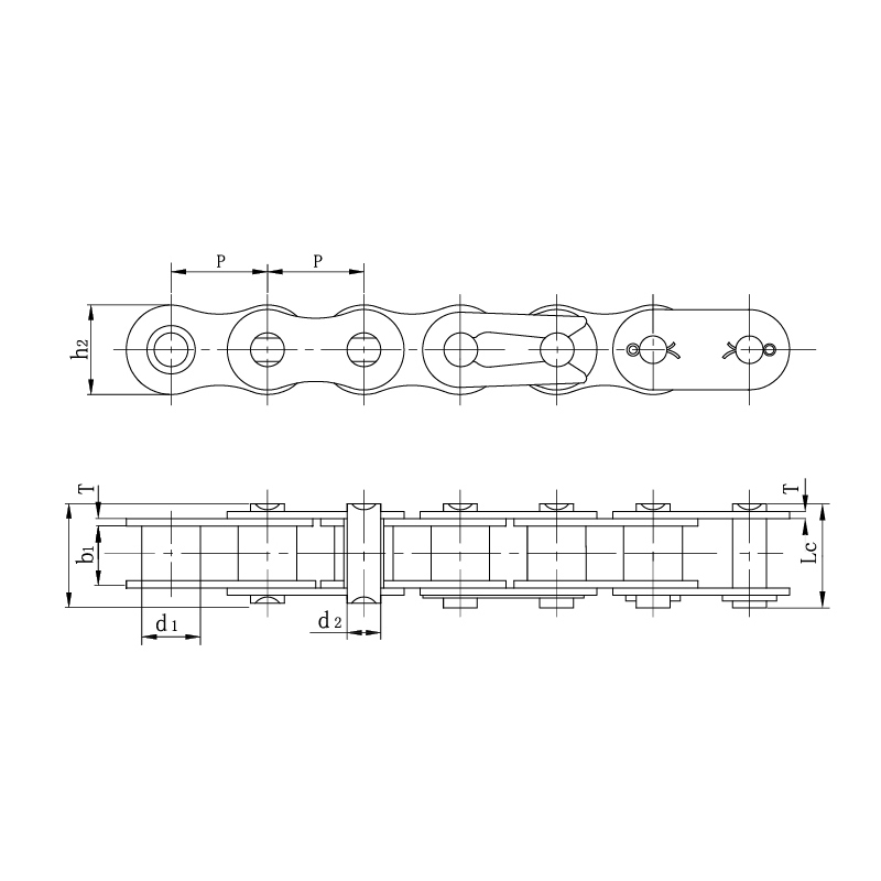 Catene standard per moto
